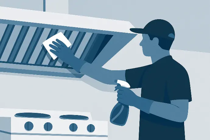 Nettoyage de hotte professionnelle pour restaurant et cuisine à Bruxelles et Brabant wallon
