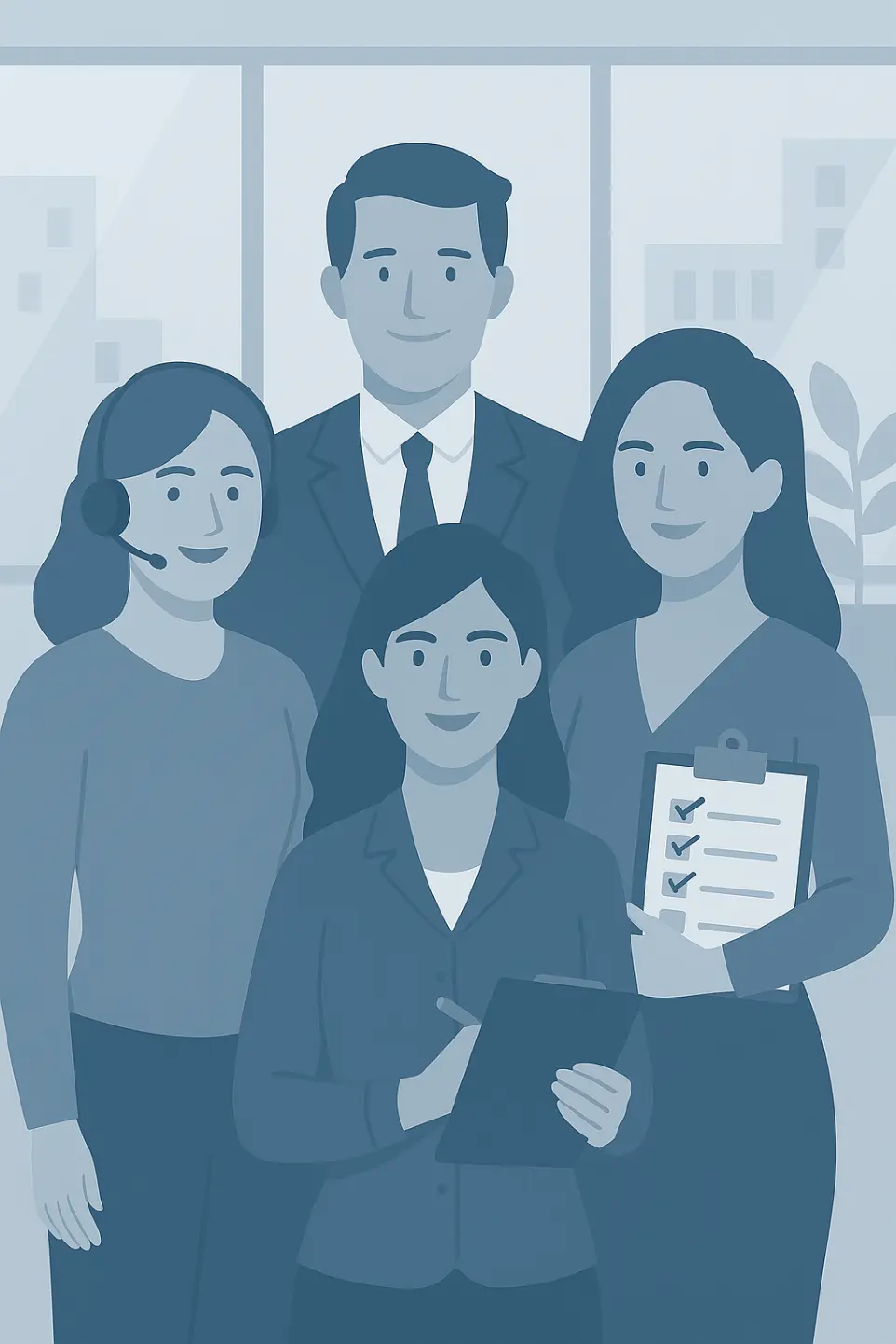 Équipe Facility Partner : support administratif et relation client