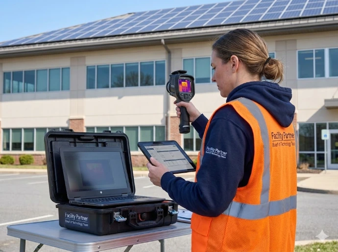 Analyse technique d’installation et relevés pour audit énergétique de bâtiment