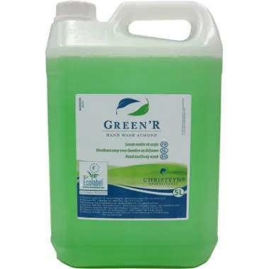 Savon mains écologique parfum amande -  5 L - Green'r