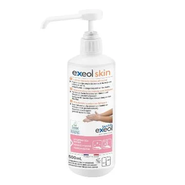 Savon liquide écologique mains sans parfum/colorant  - Exeol Skin - 6x 500 ml